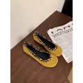Damen Ballerinas mit modischem Leopardenmuster und bequemer Sohle R&B
