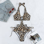 Damen Triangel-Bikini mit modischen Schnürdetails R&B