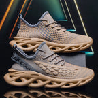 Damen Sportliche Leichtgewicht Sneaker mit atmungsaktiver Mesh-Oberfläche und ergonomischer Dämpfung
