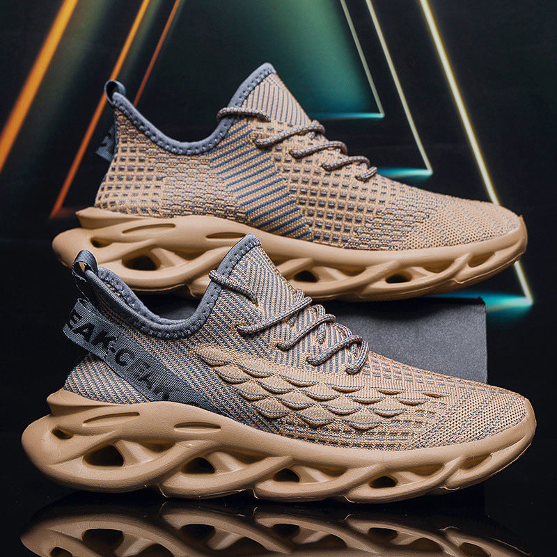 Damen Sportliche Leichtgewicht Sneaker mit atmungsaktiver Mesh-Oberfläche und ergonomischer Dämpfung