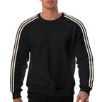 Herren Komfortables Sweatshirt mit strukturiertem Design und modischen Streifendetails R&B
