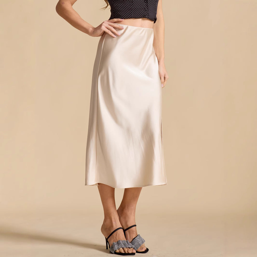 Damen Eleganter und fließender Maxikleid R&B