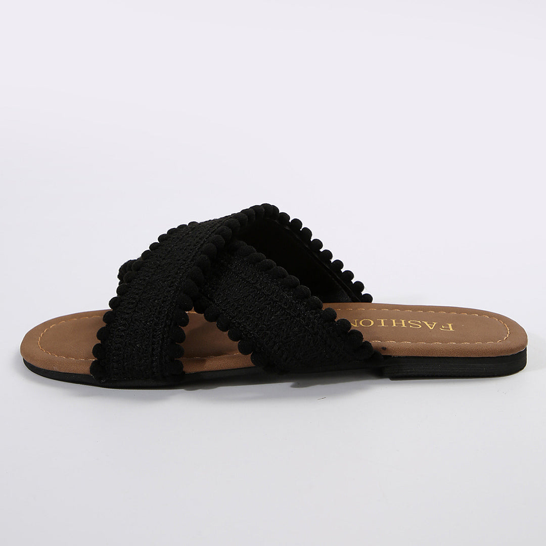 Damen trendige Riemen-Sandalen R&B