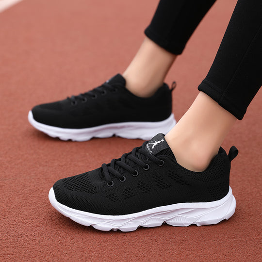Damen Sportliche Lauf-Sneaker mit atmungsaktiver Mesh-Oberfläche R&B
