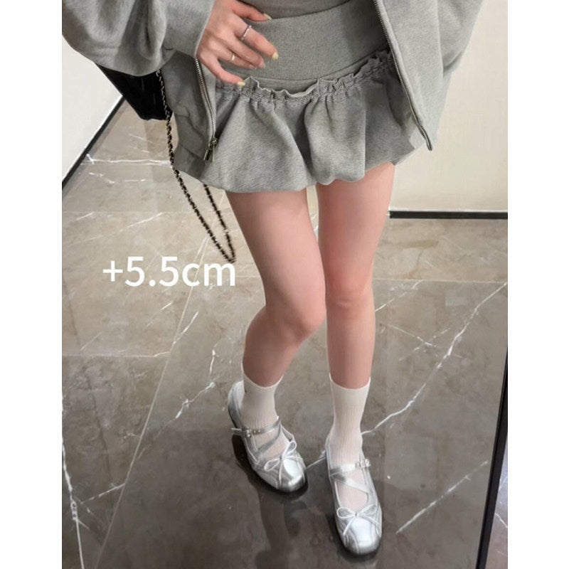 Damen elegante Mary Jane Ballerinas mit dekorativem Riemchen und komfortablem Fußbett R&B