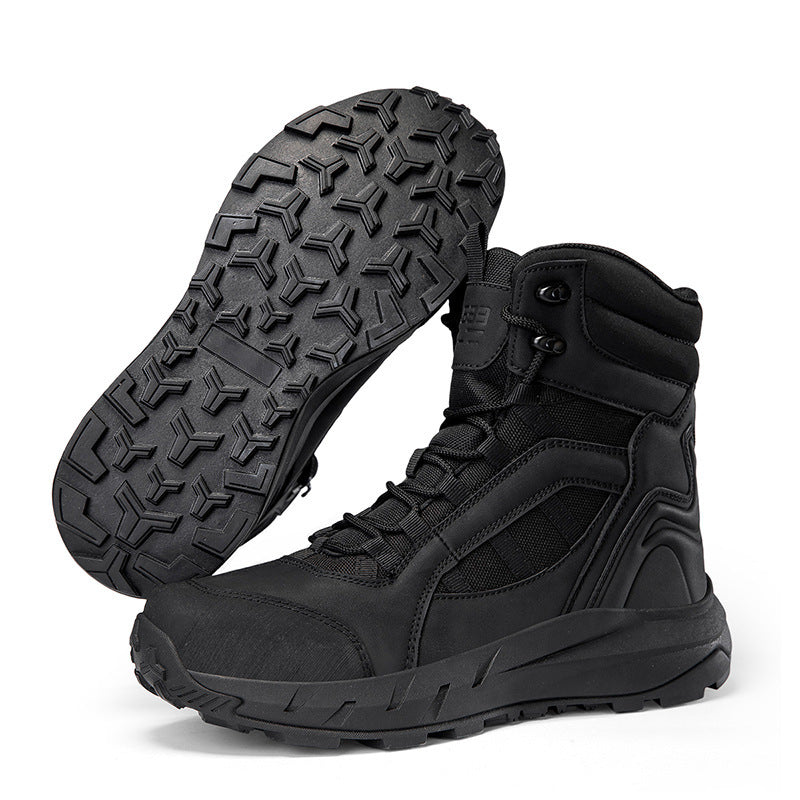 Herren Hohe Outdoor-Wanderschuhe mit rutschfester Sohle und atmungsaktivem Obermaterial R&B