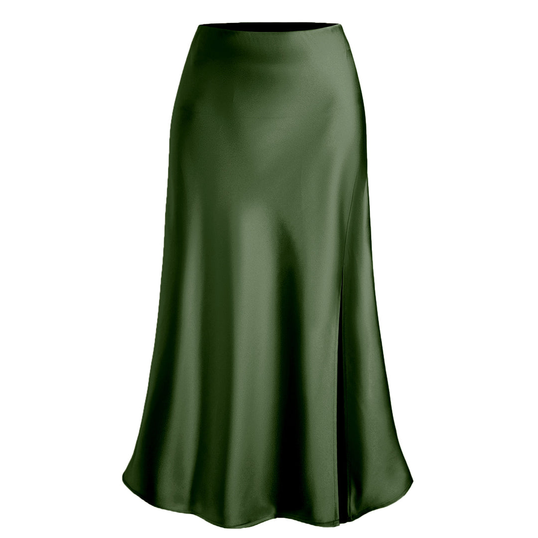 Damen Eleganter und fließender Maxikleid R&B