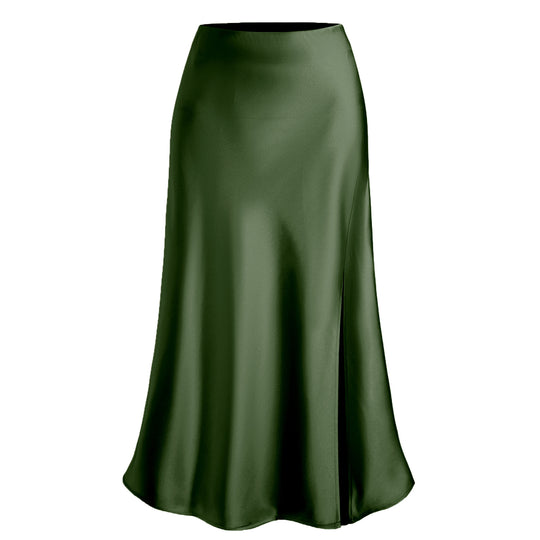 Damen Eleganter und fließender Maxikleid R&B