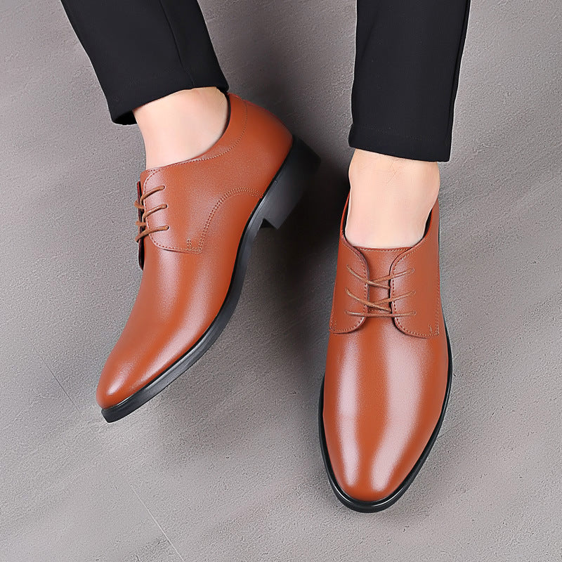 Herren Elegante Schnürschuhe aus hochwertigem Leder R&B