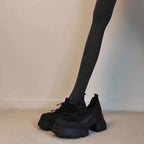 Damen modische Sneaker mit voluminösem Sohlenprofil und atmungsaktiver Oberfläche R&B