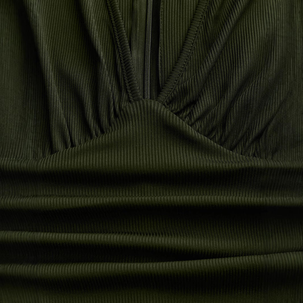 Damen Overall mit transparenten Puffärmeln R&B