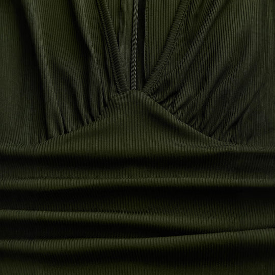 Damen Overall mit transparenten Puffärmeln R&B