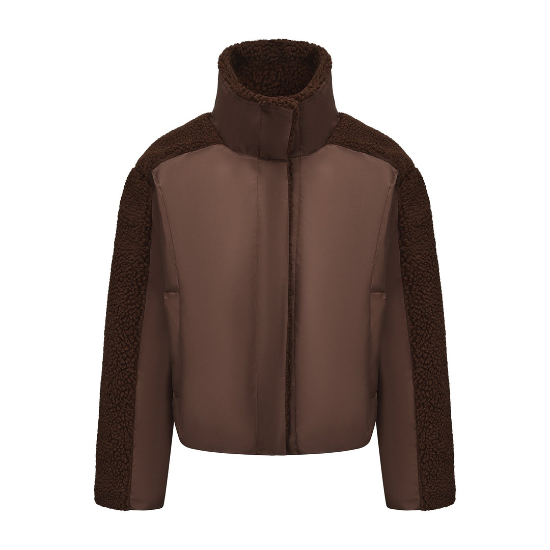 Damen Freizeitjacke mit kuscheligem Fleecebesatz R&B