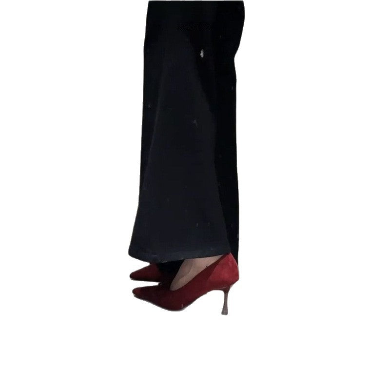 Damen elegante Pumps mit modischer Schleifenverzierung R&B