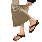 Damen trendige Zehentrenner-Sandalen mit elegantem Riemendesign R&B