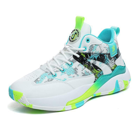 Damen Sportliche High-Top Basketball Sneakers mit innovativem Dämpfungssystem R&B