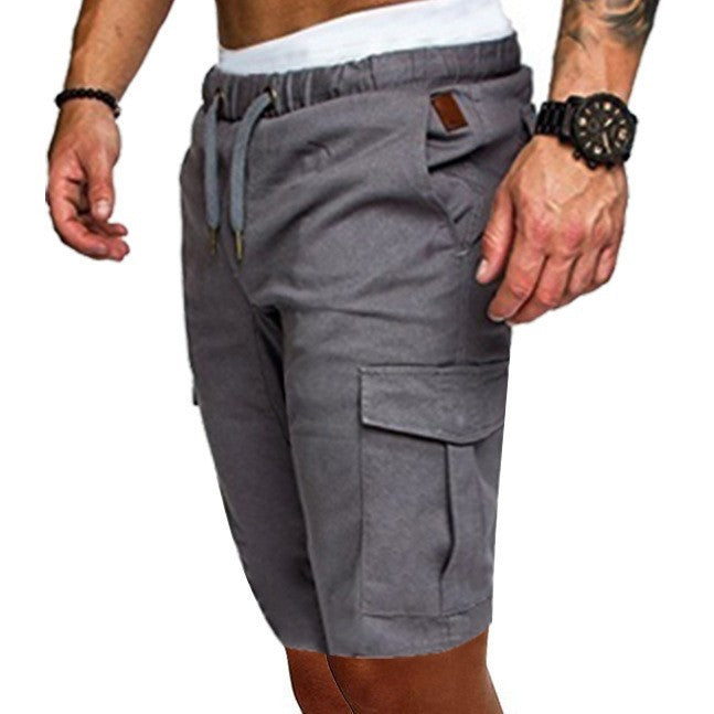 Herren Cargo-Shorts mit elastischem Bund und praktischen Taschen R&B