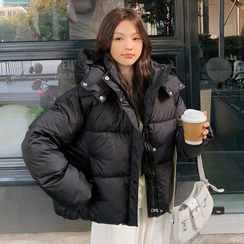 Damen Pufferjacke mit verstellbarem Bund und weichem Innenfutter R&B