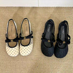 Damen Ballerinas mit dekorativem Riemchen und Comfort-Fußbett R&B