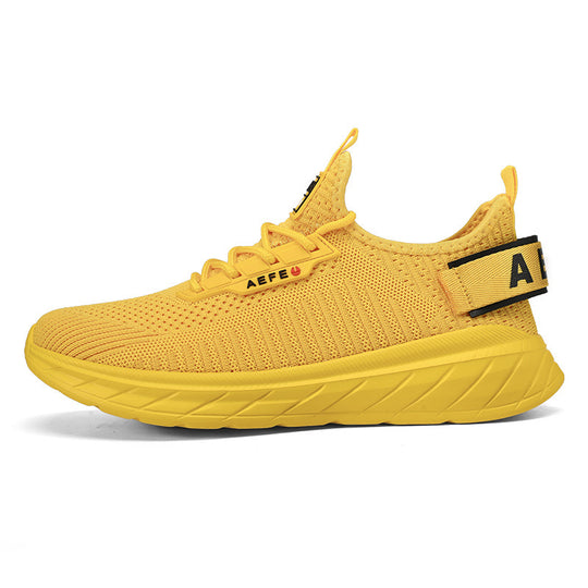 Damen Sportliche Strick-Laufschuhe mit elastischem Obermaterial R&B