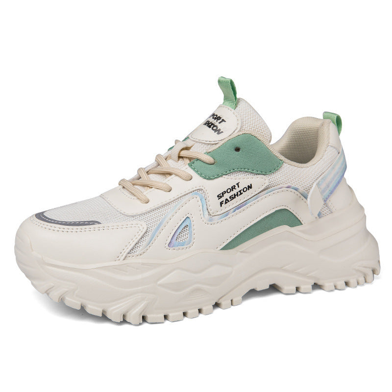 Damen Sportliche Sneakers mit dickem Profil und atmungsaktivem Obermaterial R&B