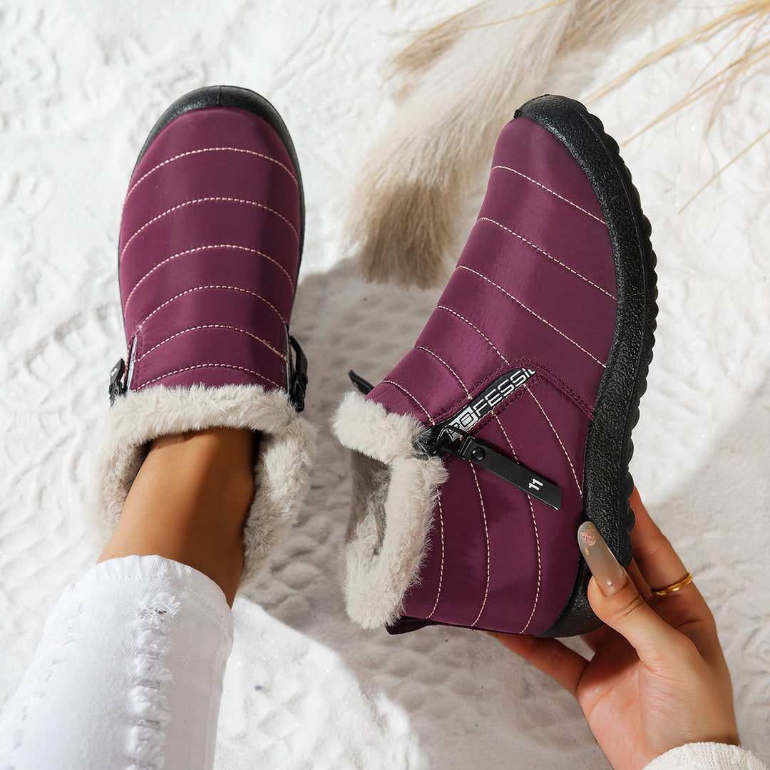 Damen Komfortable Winterboots mit kuscheligem Innenfutter R&B