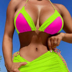 Damen Bikiniset mit Rüschen R&B