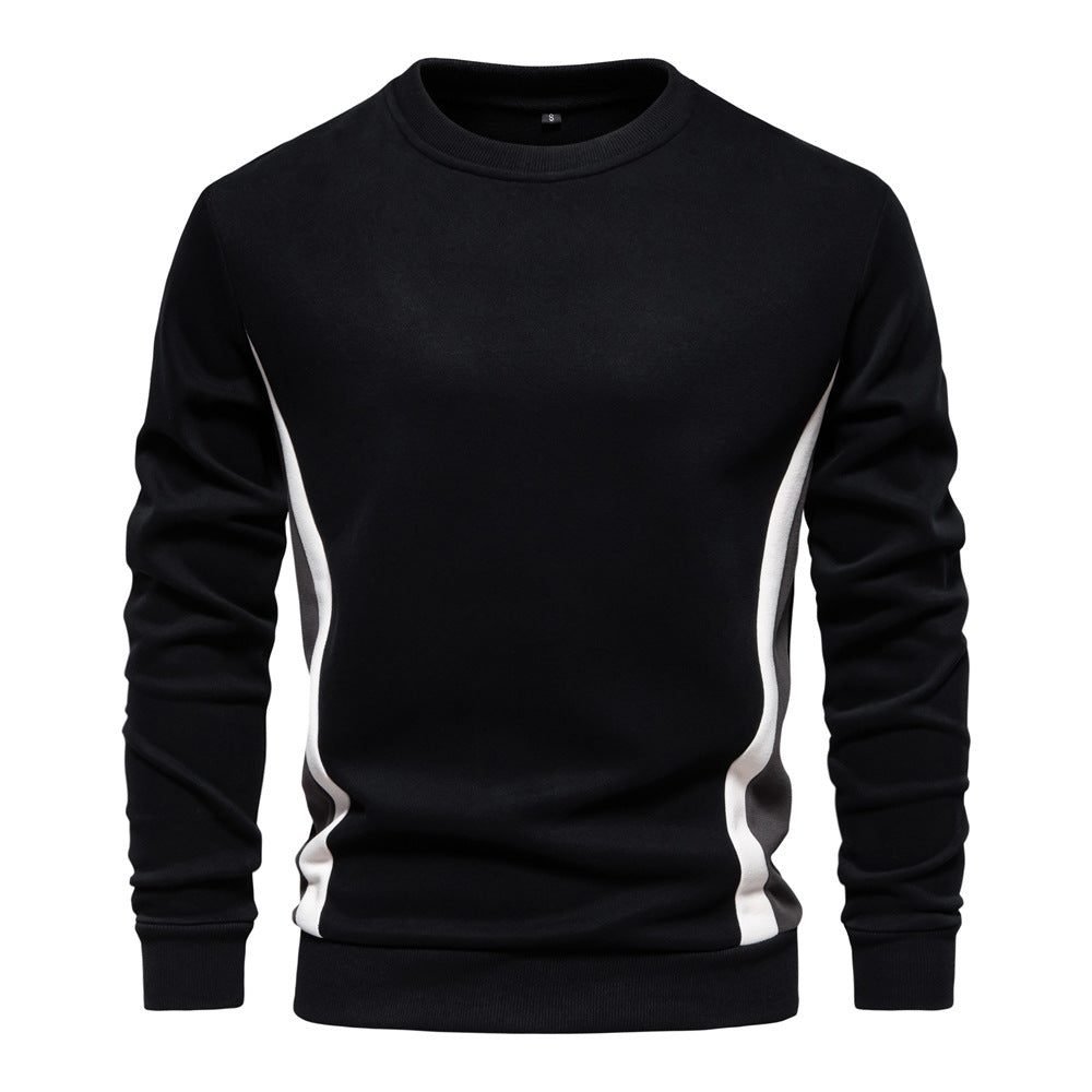 Herren Freizeit-Sweatshirt mit modernem Farbblockdesign R&B