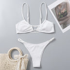 Damen Sportliches Bikini-Set mit raffiniertem Schnitt R&B