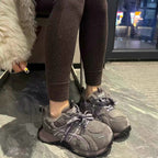 Damen Sportliche Sneakers mit warmem Innenfutter und rutschfester Laufsohle R&B