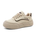 Damen modische Sneakers mit dämpfendem Komfort und elastischen Schnürsenkeln R&B