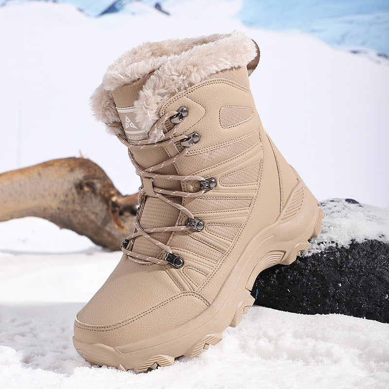 Damen Isolierte Winterstiefel mit rutschfester Sohle und warmem Innenfutter R&B