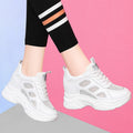 Damen Bequeme Lauf-Sneaker mit atmungsaktivem Mesh-Obermaterial und stoßdämpfender Sohle R&B