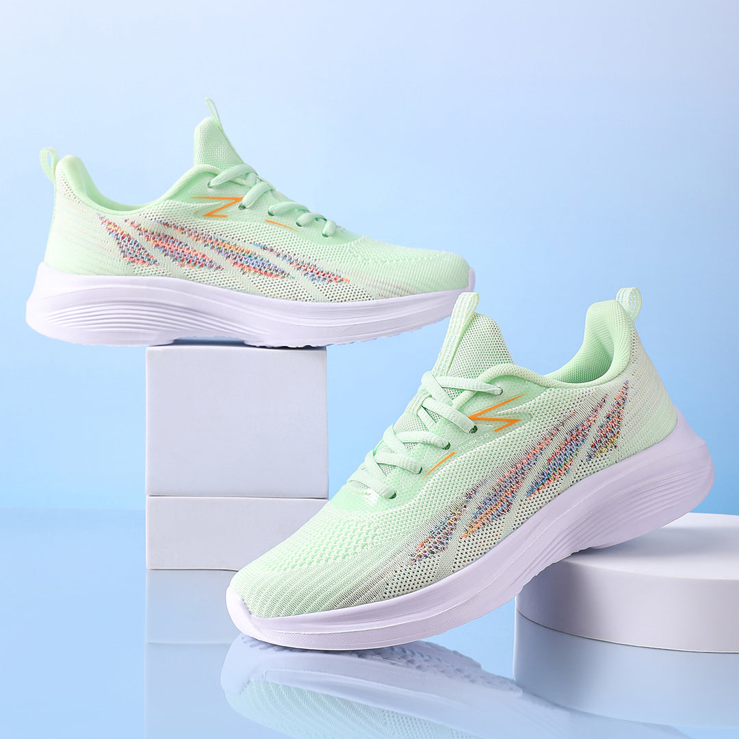Damen Hochleistungs-Laufschuhe mit atmungsaktivem Mesh-Obermaterial und federleichter Dämpfung R&B