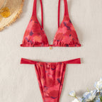 Damen Bikini-Set mit floralem Design R&B