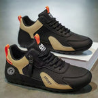 Damen modische und komfortable Sneaker mit praktischen Reißverschlüssen R&B