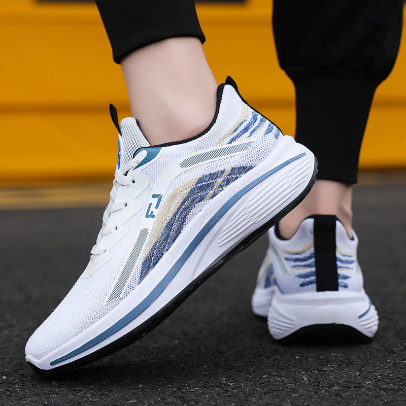 Damen Sportliche Laufschuh mit atmungsaktiver Mesh-Oberfläche und flexiblem Dämpfungssystem R&B