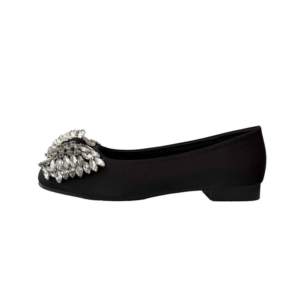 Damen Bequeme Ballerinas mit funkelndem Strassbesatz R&B