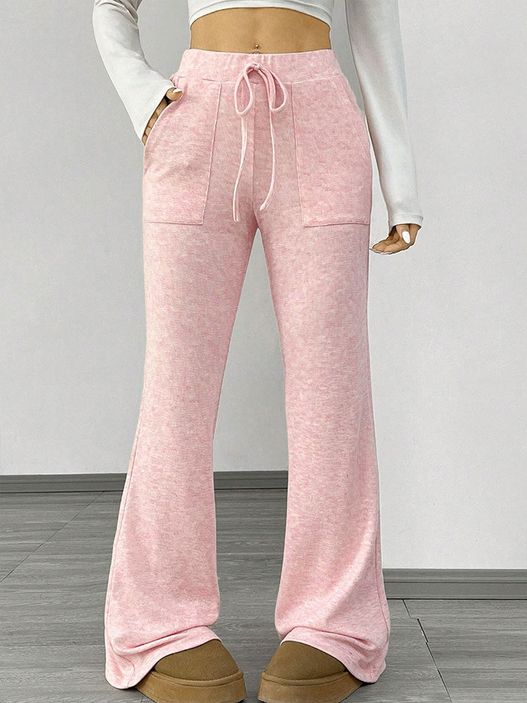 Damen Weite Lounge- und Sweatpants mit elastischem Bund EB