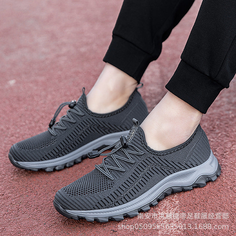 Damen Sportliche Schnürsneaker mit atmungsaktiver Struktur R&B