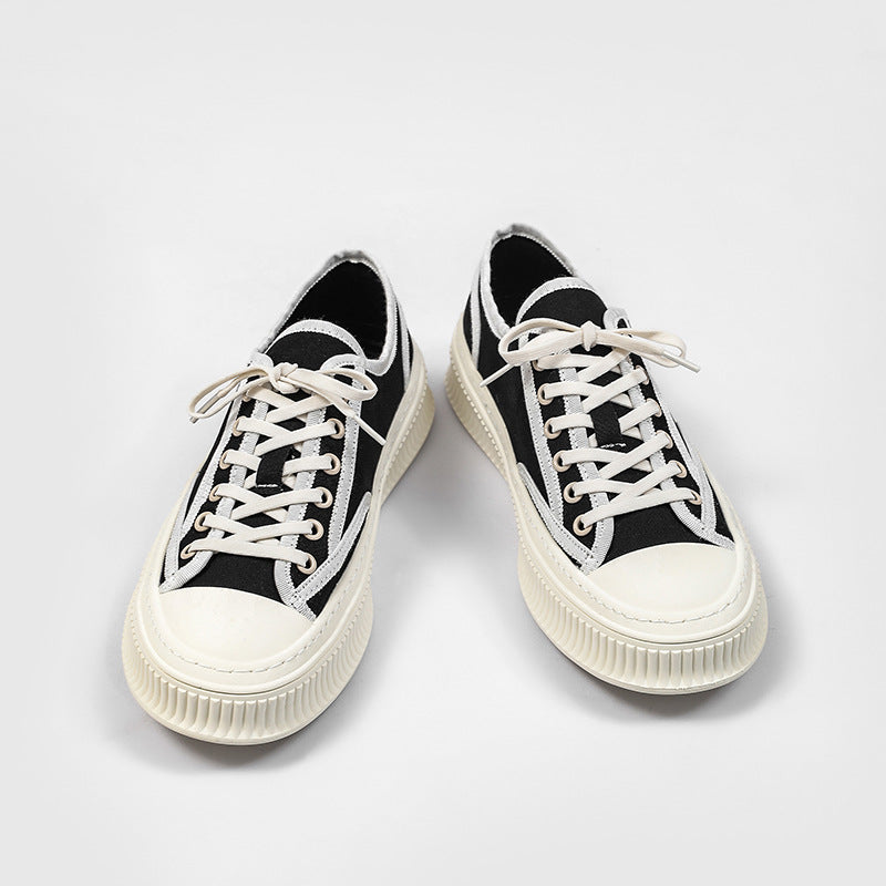 Damen Freizeit-High-Top Sneakers mit strapazierfähigem Obermaterial R&B