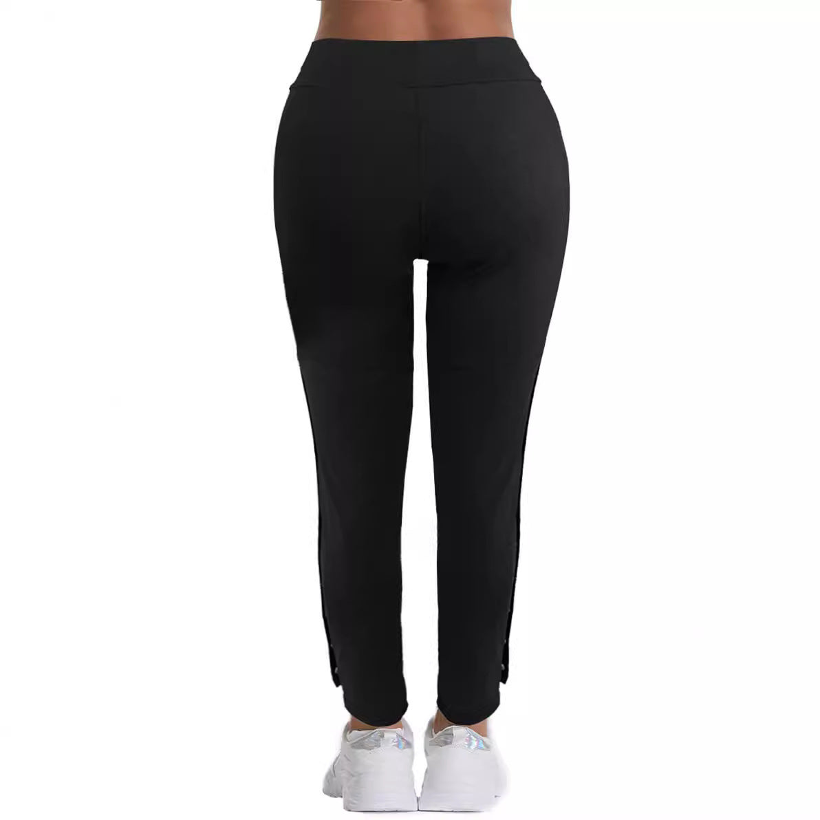 Damen Sportliche Freizeithose mit praktischen Cargo-Taschen und Knopfdetails R&B