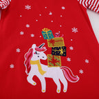 Mädchen Tüllkleid mit verspieltem Einhorn-Motiv und festlicher Grafik R&B