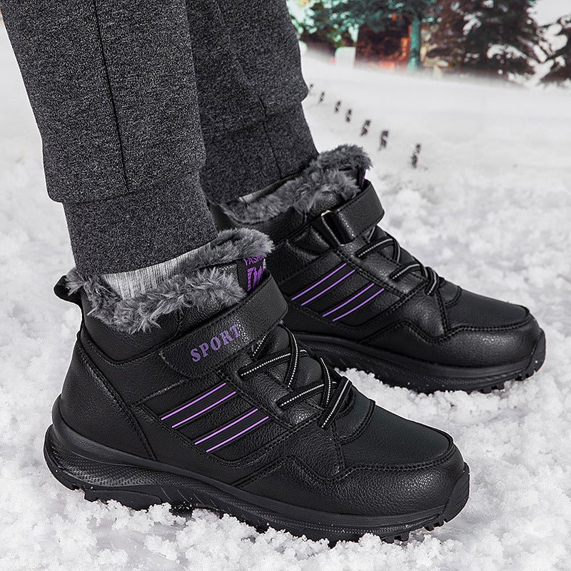 Damen Winterwanderschuhe mit rutschfester Sohle und isolierendem Futter R&B