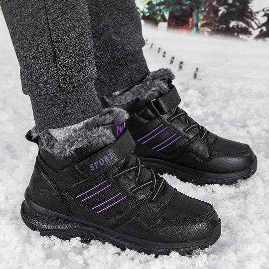 Damen Winterwanderschuhe mit rutschfester Sohle und isolierendem Futter R&B