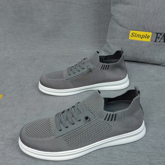 Damen Atmungsaktive Sport Sneakers mit originellem Zipper-Design R&B