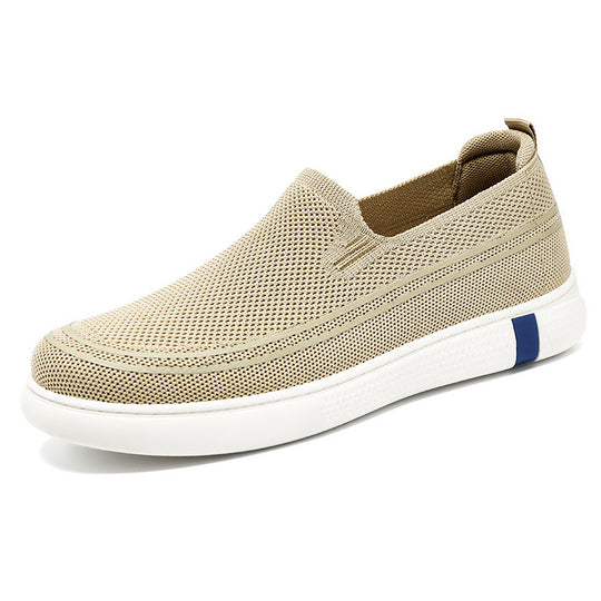 Damen Bequeme Slip-On Freizeitschuhe mit atmungsaktiver Mesh-Oberfläche R&B