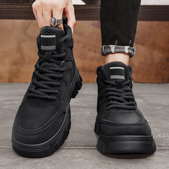 Damen Outdoor High-Top Sneakers mit rutschfester Sohle und atmungsaktivem Obermaterial R&B