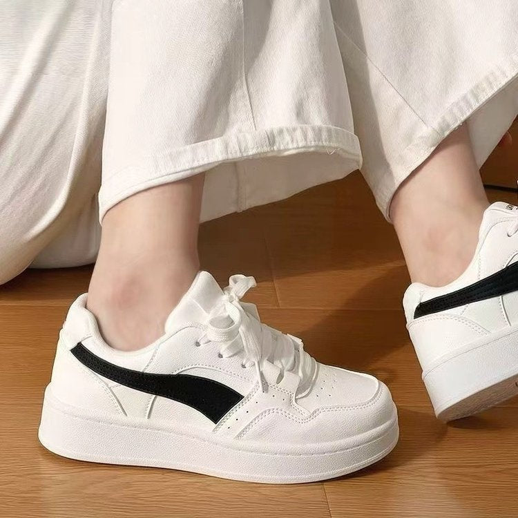 Damen Modische Sneakers mit hoher Plateausohle und sportlichem Design R&B