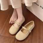 Damen Ballerinas mit elegantem Riemchen und komfortabler Sohle R&B